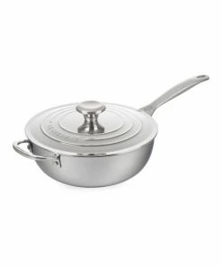 Deals 🛒 Le Creuset 3.5-Qt. Stainless Steel Nonstick Saucier Pan ❤️