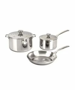 Coupon 💯 Le Creuset 5-Piece Stainless Steel Cookware Set ⭐
