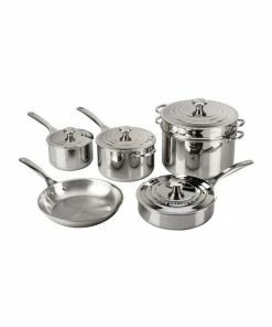 Brand new 💯 Le Creuset 10-Piece Stainless Steel Cookware Set 🌟