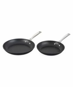 Best Pirce 😉 Le Creuset Set Of Two Toughened Nonstick PRO Frying Pans ❤️