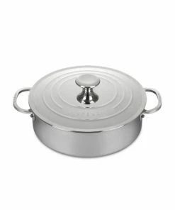 Discount ⌛ Le Creuset 4.5-Qt. Stainless Steel Rondeau 👍