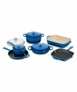 Best deal 🧨 Le Creuset Marseille 10-Piece Signature Cast Iron Set ⭐