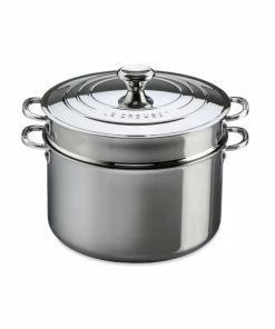 Discount 🎁 Le Creuset Stainless Steel 9-Quart Stockpot 🧨