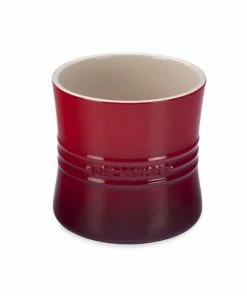 New 🔥 Le Creuset Curvy Stoneware Utensil Crock ✨