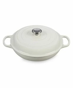 Flash Sale 🔥 Le Creuset 3.5-Quart Stoneware Braiser Caribbean 🔥