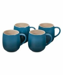 Budget 🥰 Le Creuset 4-Piece Heritage Mug Set Provence 👏