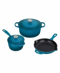 Wholesale π₯ Le Creuset 5-Piece Signature Cast Iron Cookware Set π