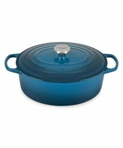 Hot Sale π Le Creuset 6.75-Quart Signature Cast Iron Oval Dutch Oven π
