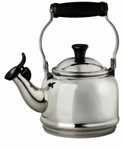 Outlet 👏 Le Creuset 1.25-Quart Stainless Steel Demi Kettle ⌛