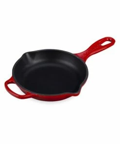 Flash Sale 😀 Le Creuset 6.33" Signature Cast Iron Handle Skillet 🌟