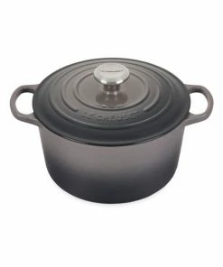 Best deal ⌛ Le Creuset 5.25-Quart Deep Round Dutch Oven Marseille 🔥