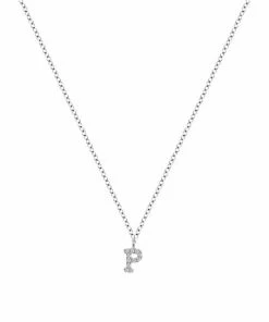 Top 10 😍 Meira T 14K White Gold Diamond Intial Pendant Necklace Initial E 😍