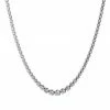 Brand new 💯 Meira T 14K White Gold & Diamond Riviera Tennis Necklace 🌟