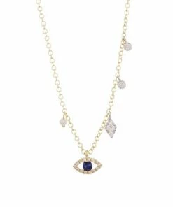 Top 10 ⌛ Meira T 14K Gold & Diamond Evil Eye Necklace ⭐
