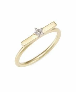 Flash Sale 🎁 Meira T 14K Yellow Gold & Diamond Star Ring 🔔